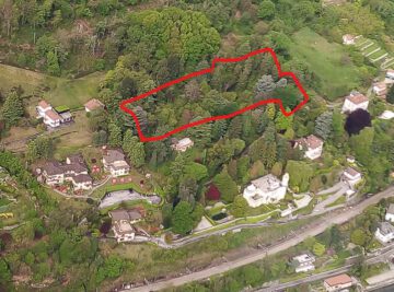 Lago Maggiore – Grundstück mit Baugenehmigung und fantastischem Seeblick!, 28831 Baveno (Italien), Wohngrundstück