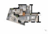 Lago di Iseo - Neuwertige 3-Zimmer-ETW mit großer Terrasse, Aufzug, W-Pumpe/PV-Anlage, Seenähe - Grundriss